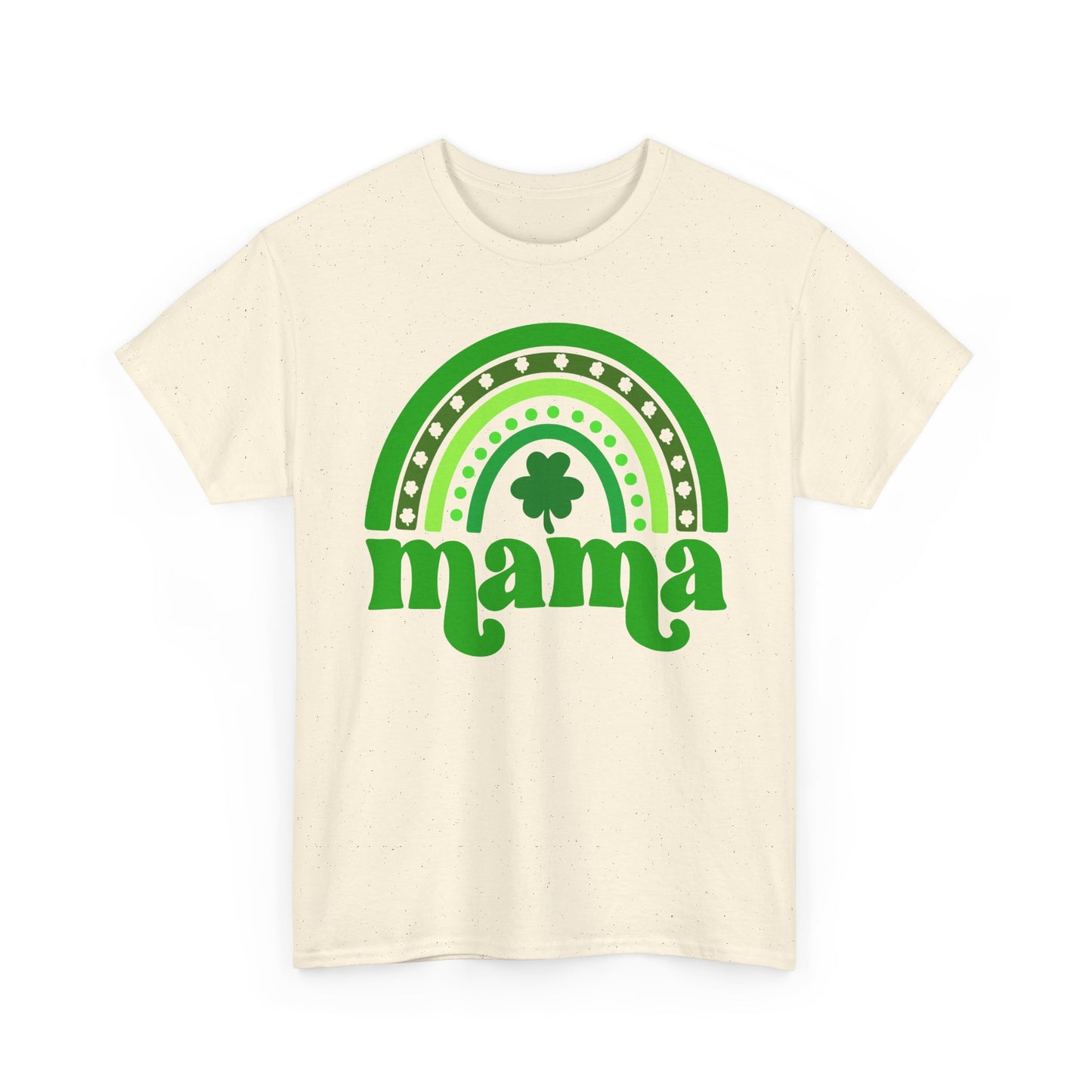 Mama Shamrock Rainbow Tee — St. Patrick’s Day Mom T-Shirt