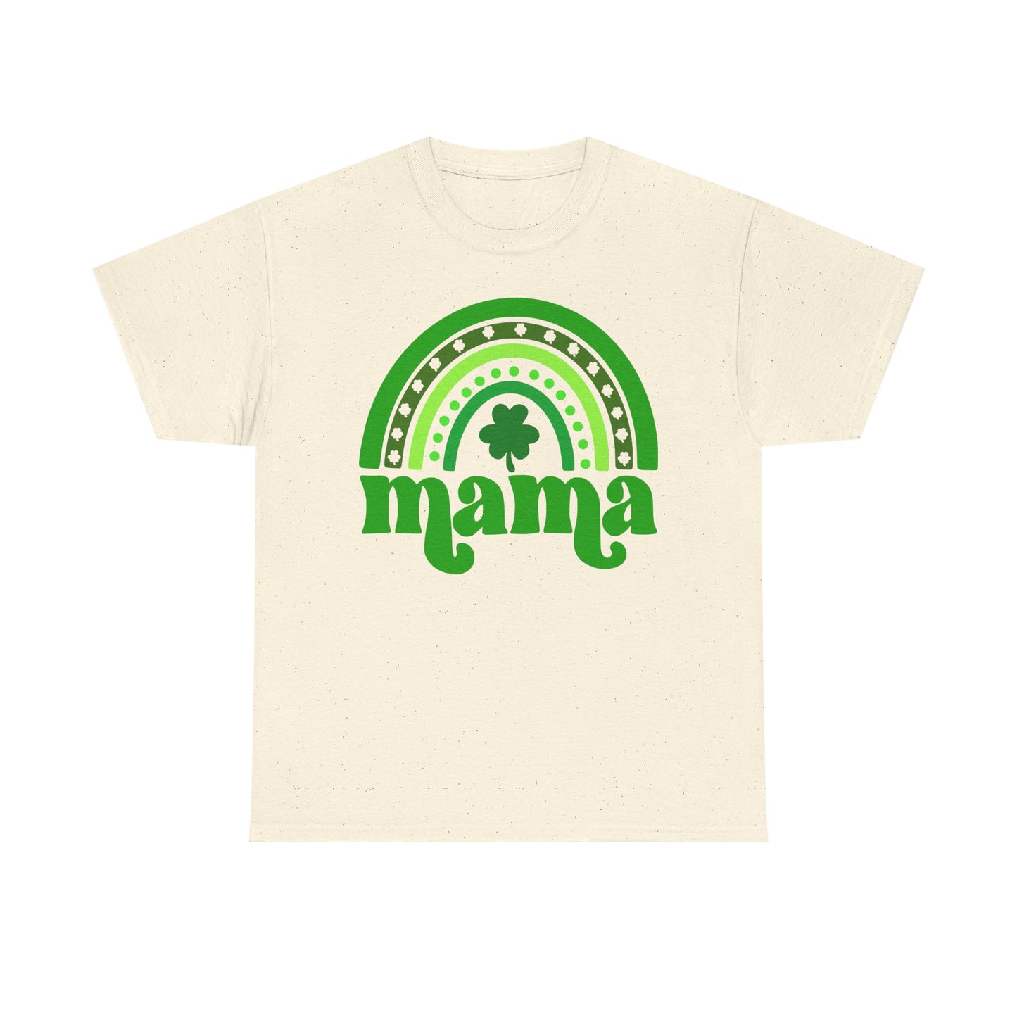 Mama Shamrock Rainbow Tee — St. Patrick’s Day Mom T-Shirt