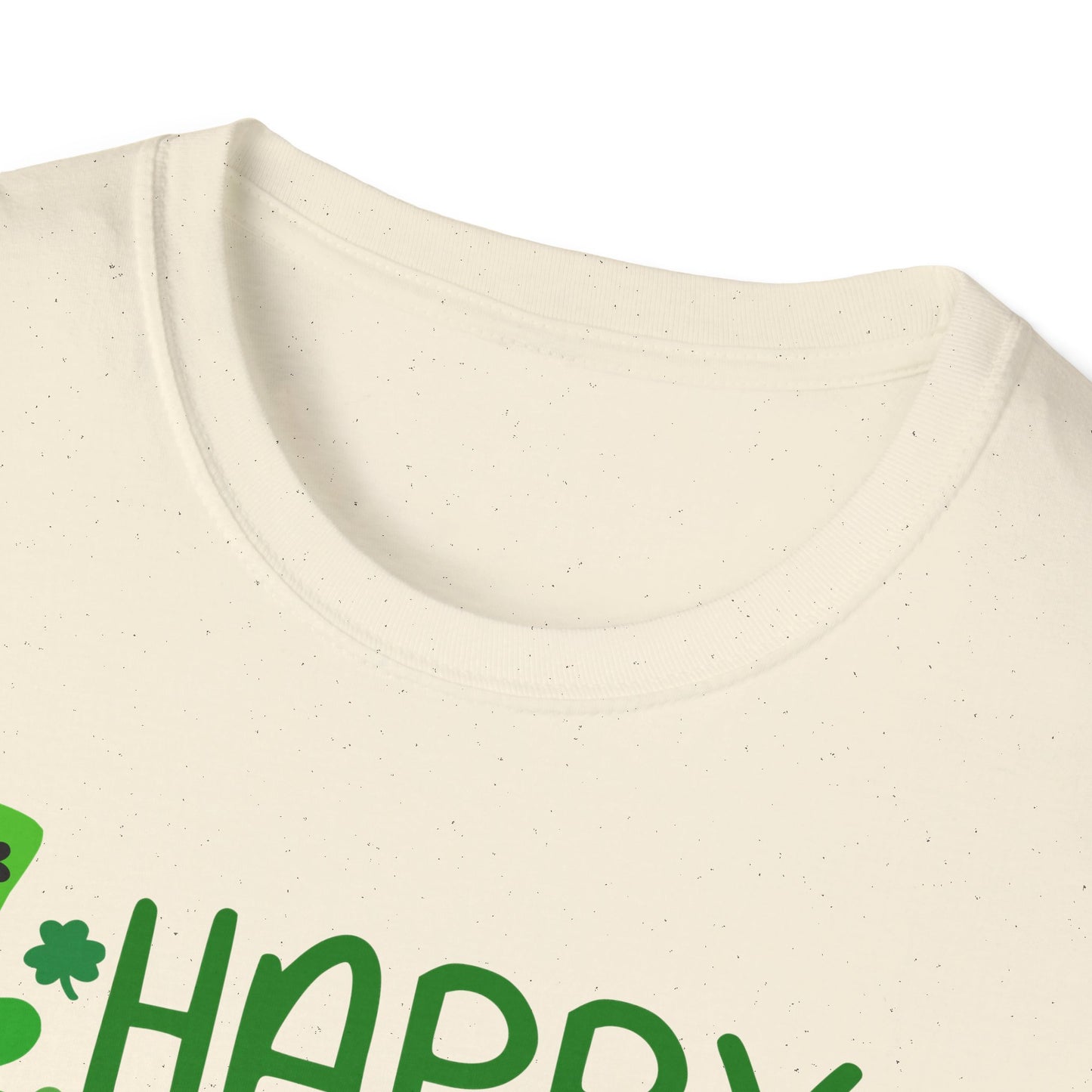Happy St. Patrick's Day T-Shirt — Shamrock & Leprechaun Pot of Gold Design