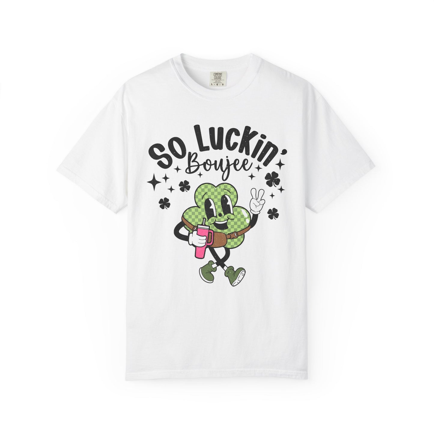 So Luckin' Boujee Shamrock T-Shirt